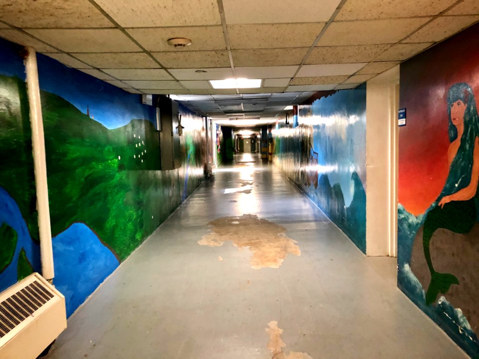Basement Passageway, Reynolds Hall, North Carolina School … 