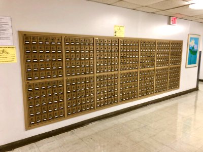 Mailboxes, Beall Hall, North Carolina School of Science an… photo