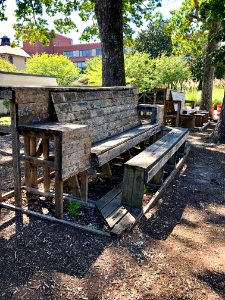 Senior Bench, North Carolina School of Science and Mathema… photo