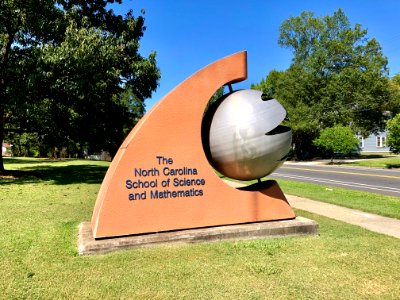 Sign, North Carolina School of Science and Mathematics, Wa… 
