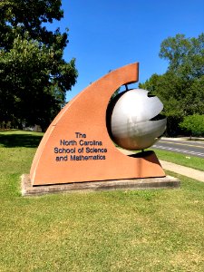 Sign, North Carolina School of Science and Mathematics, Wa… 