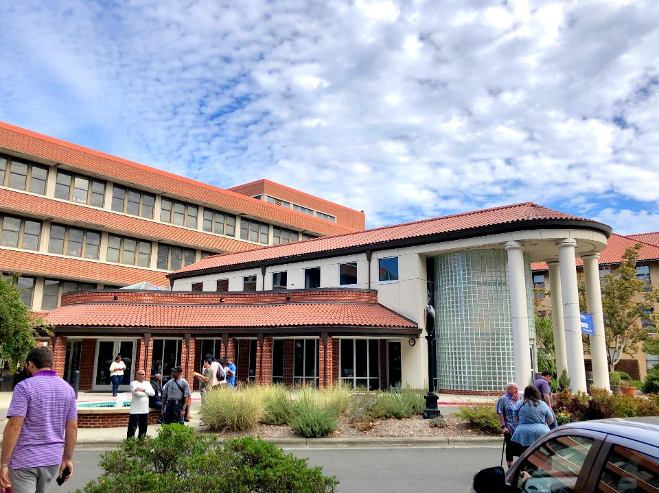 Entrance, Bryan Center, North Carolina School of Science a… 