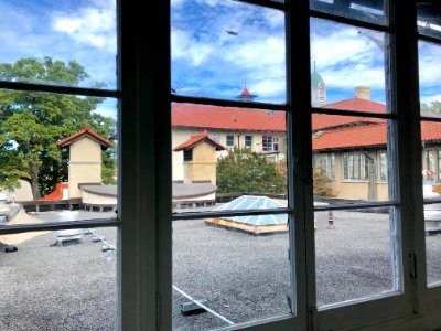 View from Breezeway, Reynolds Hall, North Carolina School … 