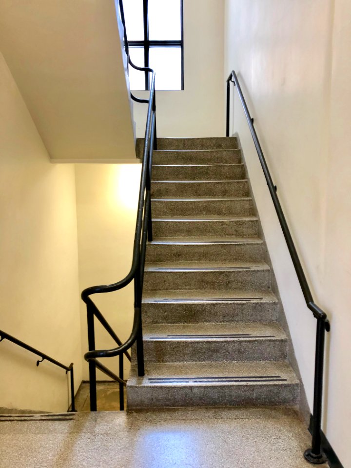 Stairwell, Reynolds Hall, North Carolina School of Science… 
