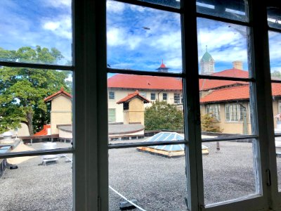 View from Breezeway, Reynolds Hall, North Carolina School … 