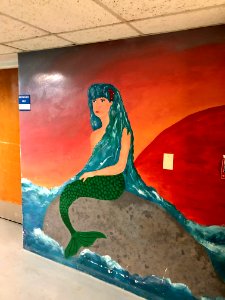 Mural, Basement Passageway, Reynolds Hall, North Carolina … 