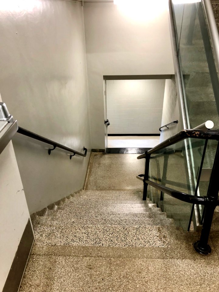 Stairwell, Bryan Hall, North Carolina School of Science an… 