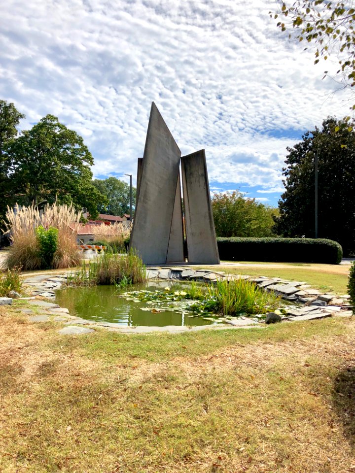 The Gnomon and Biology Pond, North Carolina School of Scie… 