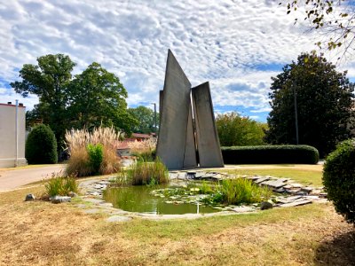 The Gnomon and Biology Pond, North Carolina School of Scie… 