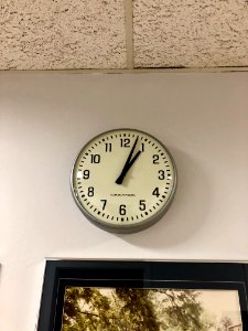 Cincinnati Time Company Clock, Watts Hall, North Carolina … 