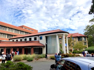 Entrance, Bryan Center, North Carolina School of Science a… 
