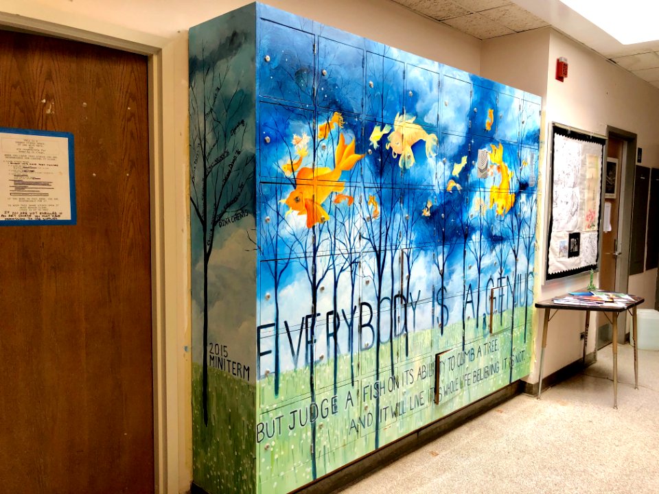 Art Room Lockers, Watts Hall, North Carolina School of Sci… 