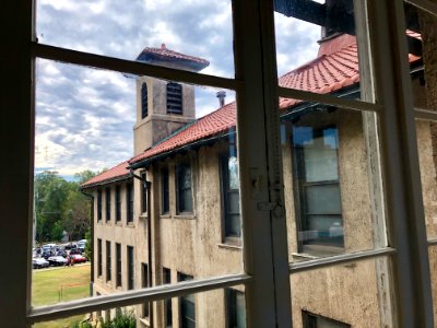 View from Breezeway, Reynolds Hall, North Carolina School … 