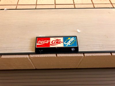 Old Coca-Cola Logos, Physical Education Center, North Caro… 