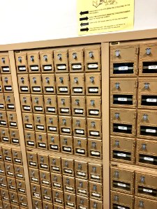 Mailboxes, Bryan Center, North Carolina School of Science … 