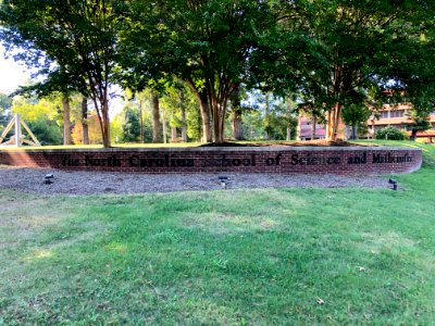 Sign, North Carolina School of Science and Mathematics, Wa… 