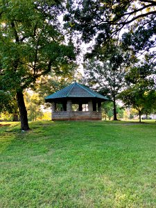 East Duke Lawn Gazebo, East Campus, Duke University, Durha… 