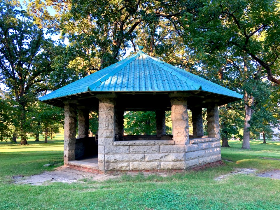 East Duke Lawn Gazebo, East Campus, Duke University, Durha… 