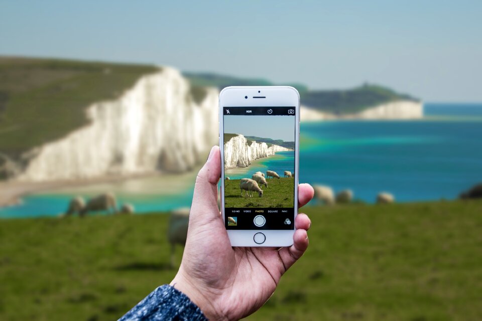 Smartphone photograph photographer