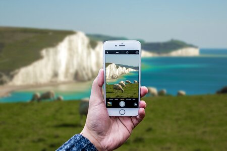 Smartphone photograph photographer