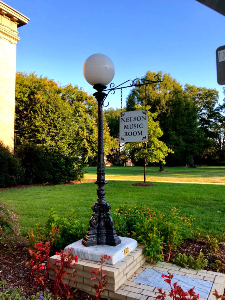 Nelson Music Room Sign, East Campus, Duke University, Durh… 