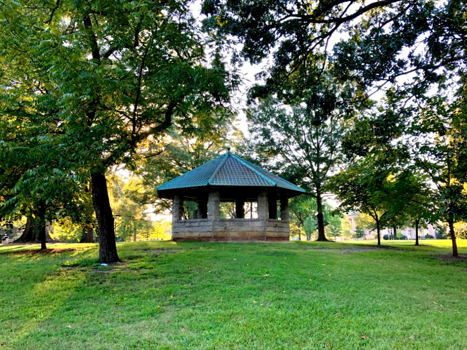 East Duke Lawn Gazebo, East Campus, Duke University, Durha… 