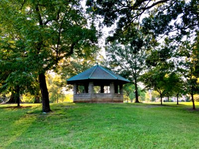 East Duke Lawn Gazebo, East Campus, Duke University, Durha… 