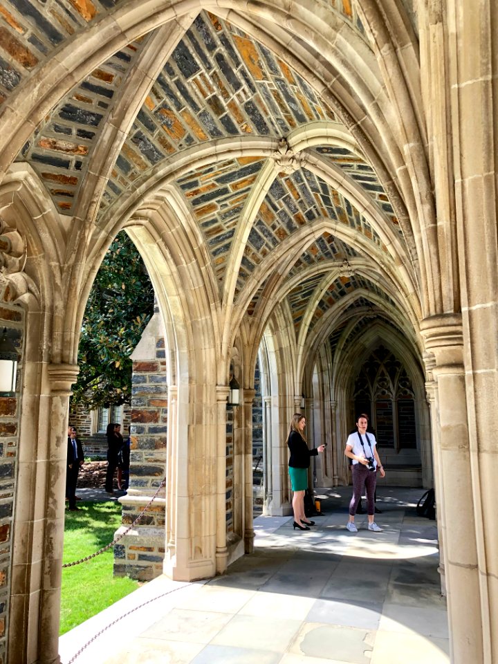 Cloister, Duke Chapel, West Campus, Duke University, Durha… 