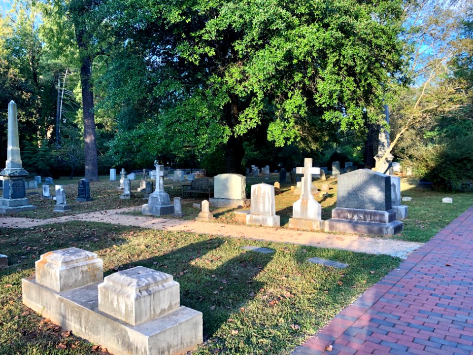 Cemetery, St. Matthew's Episcopal Church, Hillsborough, NC… 