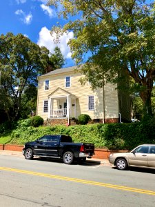 William Courtney's Yellow House, Hillsborough, NC 