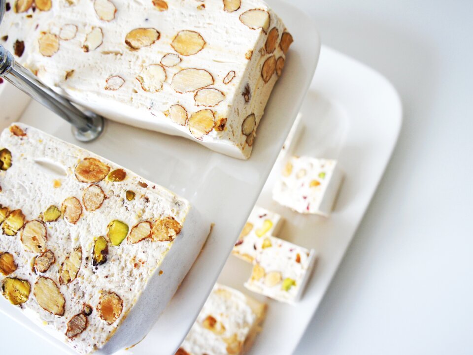Eat sweets treat almonds