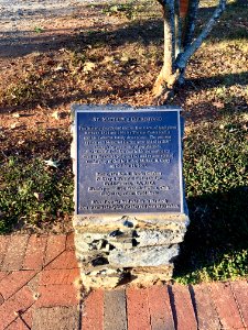 Historical Marker, St. Matthew's Episcopal Church, Hillsbo… 
