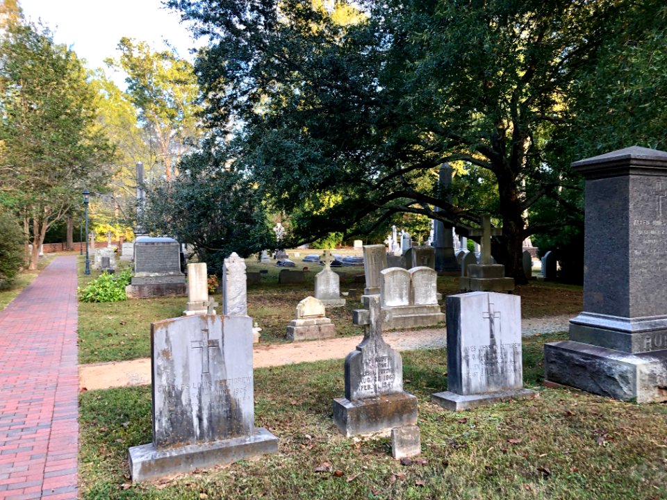 Cemetery, St. Matthew's Episcopal Church, Hillsborough, NC… 