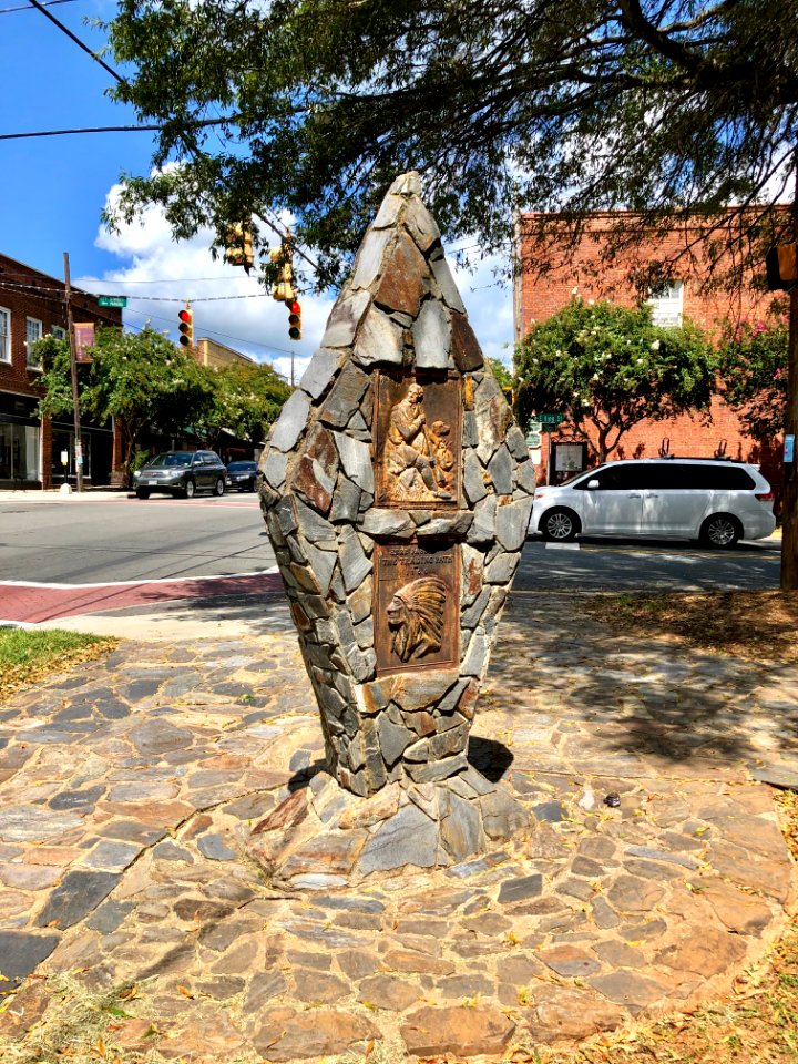 Native American Monument, Hillsborough, NC 