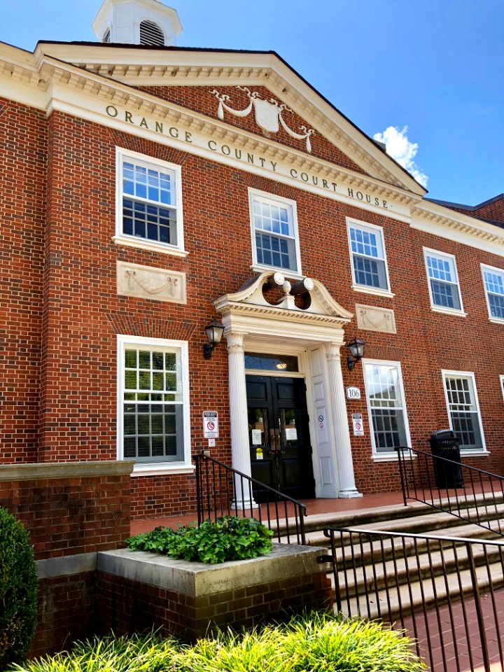 Orange County Courthouse, Hillsborough, NC 