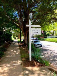 Historical Marker, The Forrest House, Hillsborough, NC 
