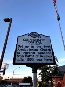 Historical Marker, Old First Presbyterian Church (Richards… 