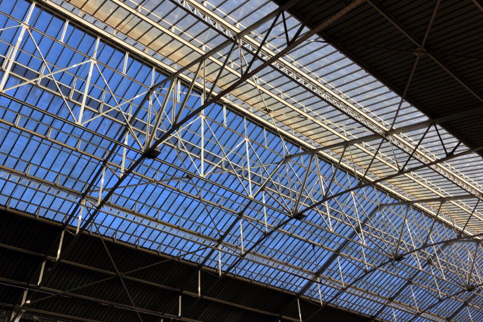 Railway station roof