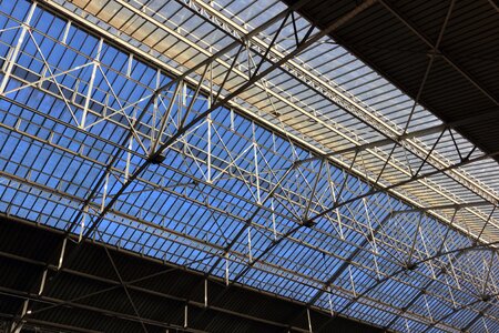 Railway station roof