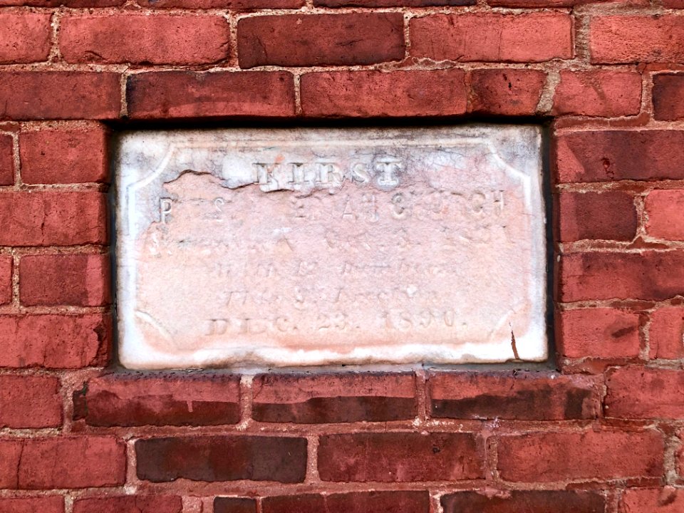 Cornerstone, Old First Presbyterian Church (Richardson Civ… 