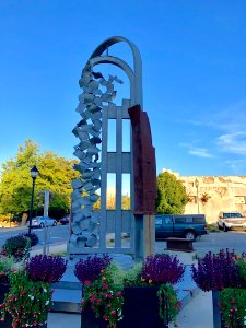 Sculpture, Southside, Greensboro, NC 