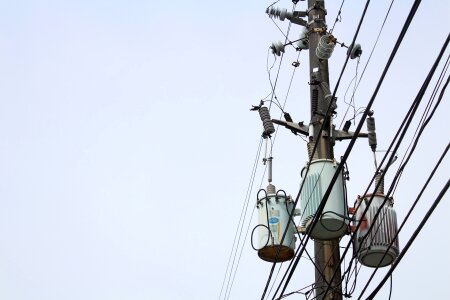 Phone lines line connection