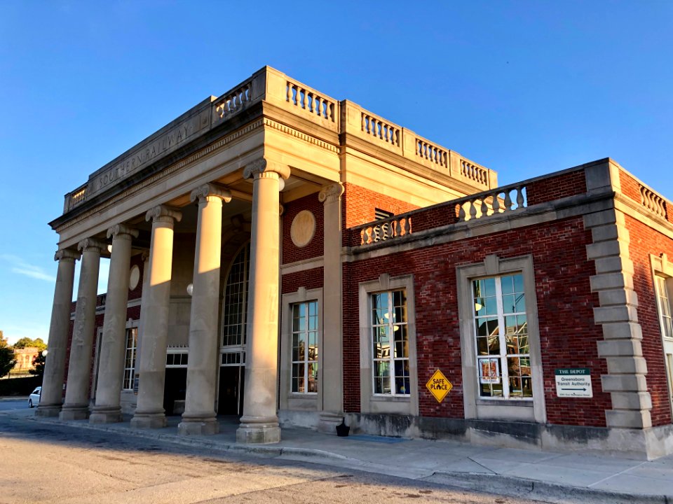J. Douglas Galyon Depot (Southern Railway Station), Greens… 