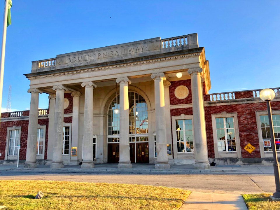 J. Douglas Galyon Depot (Southern Railway Station), Greens… 
