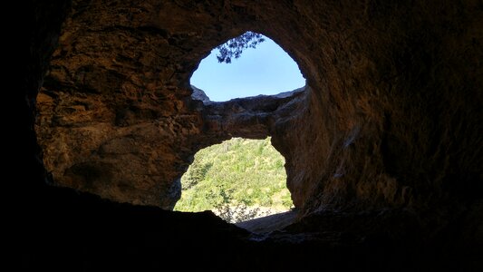 Natural hole black natural