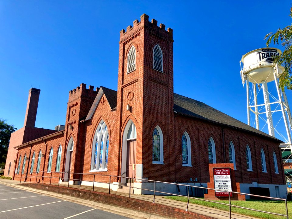 Gaston Chapel AME Church, Morganton, NC 