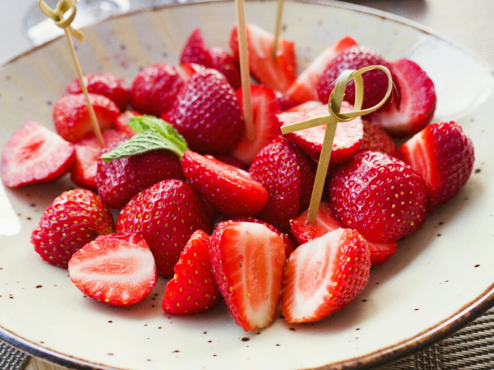 Fruits natural plate