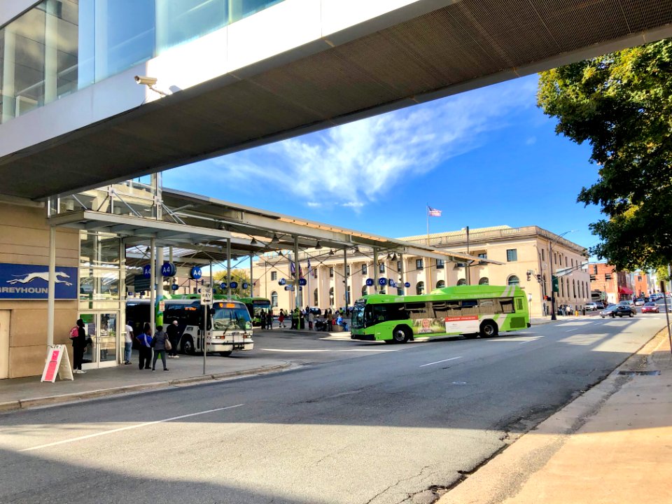 Central Bus Terminal, Winston-Salem Transit Authority, Win… 