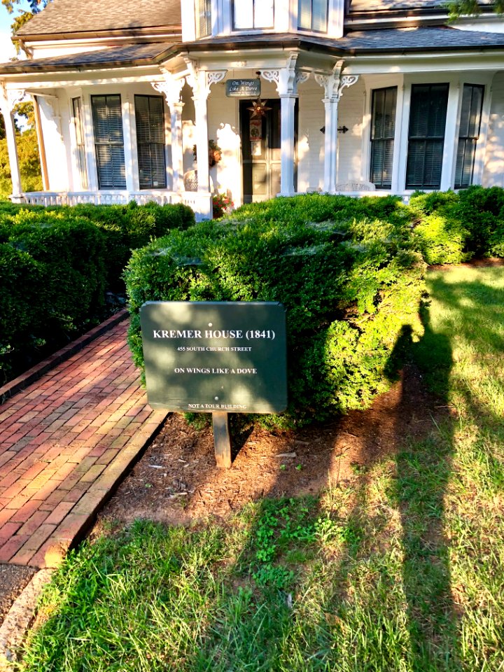 Kremer House, Old Salem, Winston-Salem, NC 