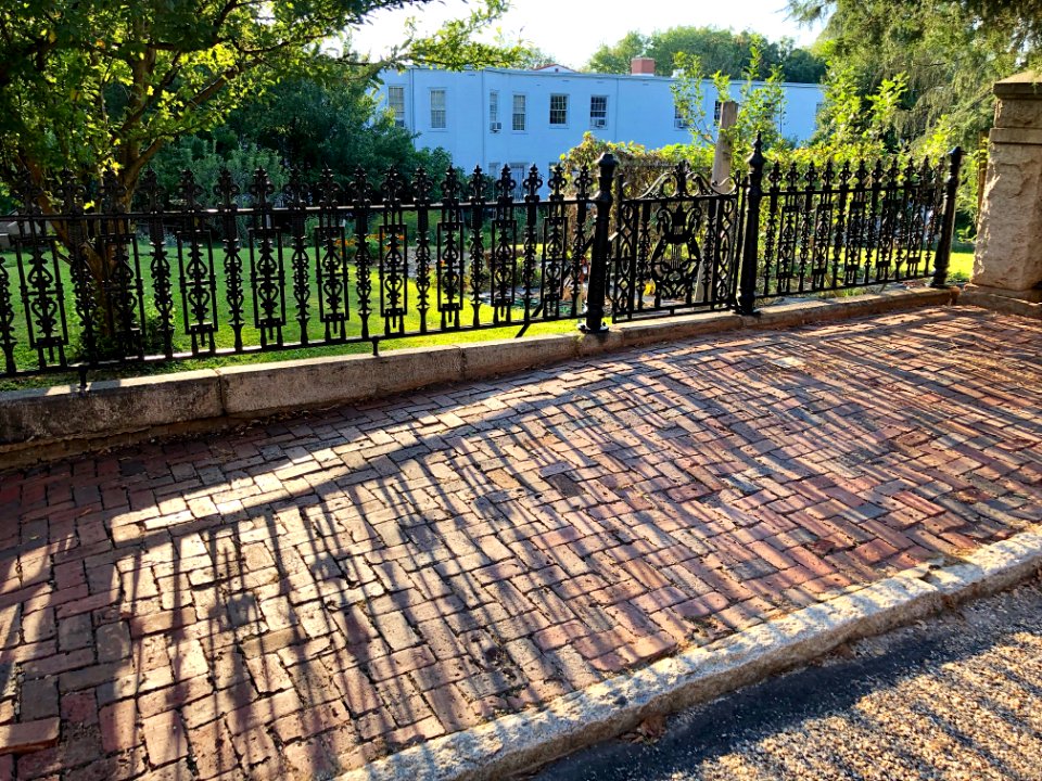 Cast Iron Fence, Old Salem, Winston-Salem, NC 